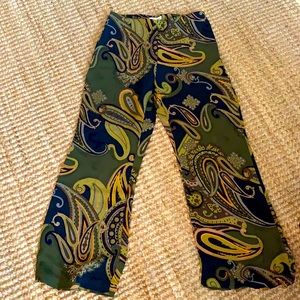 Anthropologie, Paisley pants